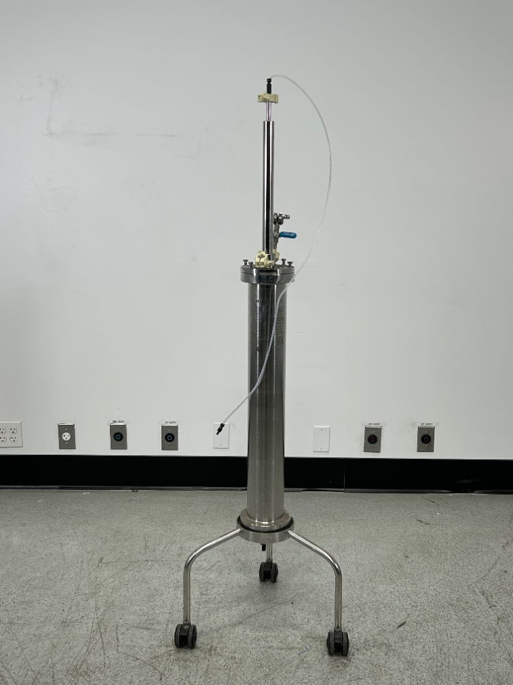 Image of GE Healthcare Fineline 100PL Stainless Steel Chromatography Column